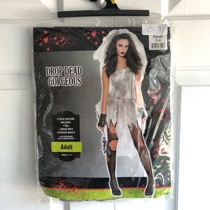 Brand New Women’s Zombie Bride Costume Size S